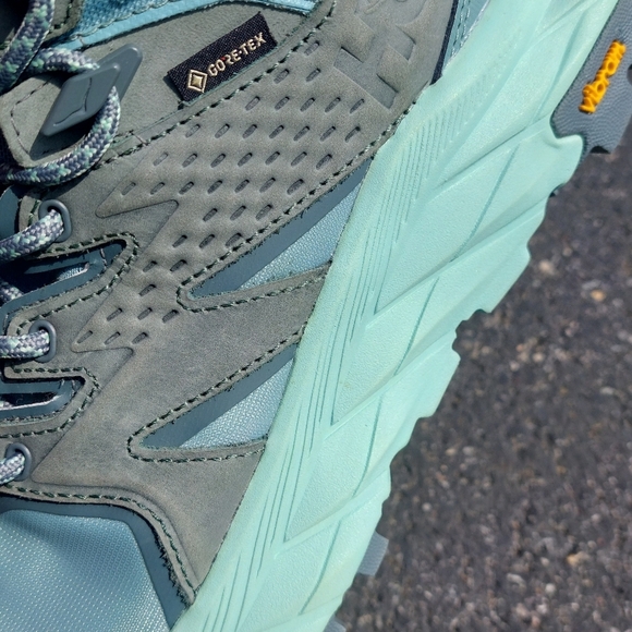 Hoka Women's Teal Athletic Shoes BOOTS Sz 7 Hoka One One Hiking - Picture 4 of 11